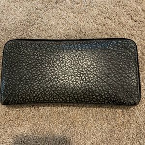 Grey Rag and Bone large wallet